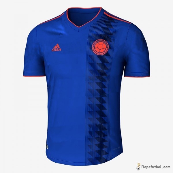 Camiseta Colombia Replica Segunda Ropa 2018 Azul